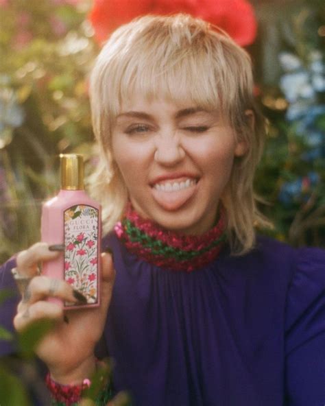 miley cyrus gucci ad.